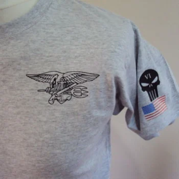 US NAVY SEAL majica s kratkimi rokavi Moški POSEBNE enote AMERIŠKIH marincev CORP EKIPE SEAL 6 priložnostne tee bombaž Velikost ZDA