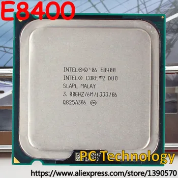 Original Intel Core 2 Duo CPU E8400 Processor 3.00 Ghz, 6M 1333 Socket 775 ladja v roku 1 dan