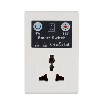 Strokovno UK/EU 220V Telefon RC Brezžični Daljinski Nadzor Smart Stikalo GSM Vtičnica Napajalni Vtič za Dom Gospodinjski Aparat
