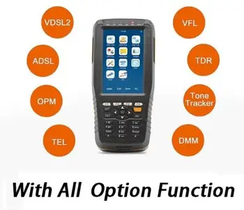 TM-600 VDSL VDSL2 Tester WAN ADSL & LAN Tester xDSL-Line Test Opreme z vseh funkcij(OPM+VFL+Ton Tracker+TDR) TM600