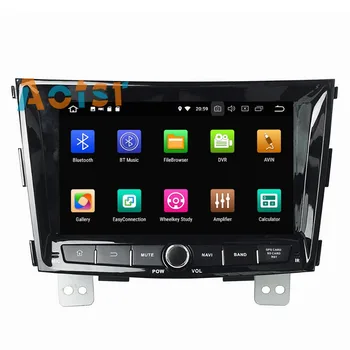 IPS Zaslon Android 8.0 Avto dvd multimedijski predvajalnik, vodja enote za Ssangyong Tivolan GPS Navigacija radio, auto stereo jedro Octa