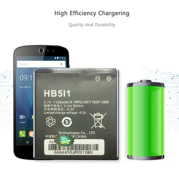 YKaiserin Mobilnega Telefona Baterije HB5i1 HB5i1H Za Huawei C6110 C6200 C8300 G6150 G7010 U8350 1400mAh