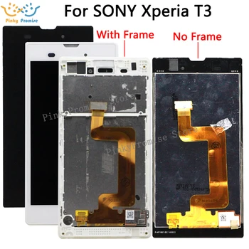 Testirajo Nove 5.3 palčni Zaslon Za SONY Xperia T3 Zaslon M50W D5103, Zaslon na Dotik, Računalnike Za Sony Xperia T3 LCD