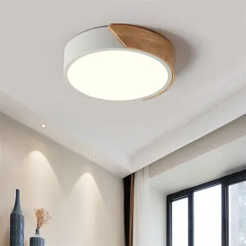 Sodobna preprost 18W LED stropna luč RC Zatemniti za Dnevna Soba Površine Vgrajena Led Stropna Razsvetljava