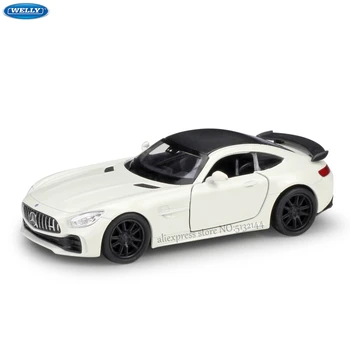 WELLY 1:36 Mercedes-AMG GTR simulacije zlitine modela avtomobila pralni Simulacije Zbiranje igrač potegnite nazaj vozila