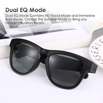 AS2 Pametna Očala Brezžične Stereo Glasbe sončna Očala Bluetooth 5.0 Pametna Očala Nepremočljiva Športna sončna Očala Magnetni Polnjenje