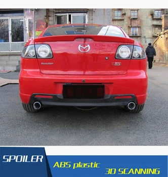 Za Mazda 3 Spojler Visoko Kakovostne ABS Materiala Avto Zadaj Krilo Premaz Barve, Zadnji Spojler Za Mazda 3 Mazda3 Spojler za obdobje 2008-2013