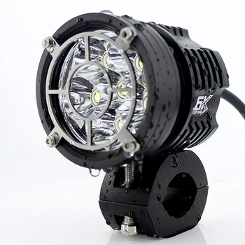 2PCS Universal 6 Žetonov, Smerniki LED motorno kolo, motorno kolo 8000 LM Moto Pozornosti Nepremočljiva Meglo Spot Motos Super svetla Žarnica