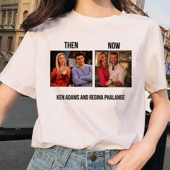 Prijatelj tv show ženske femme oblačila majica s kratkimi rokavi ženske t-shirt vrh tee srajce harajuku poletje 90. letih tshirt grunge ulične