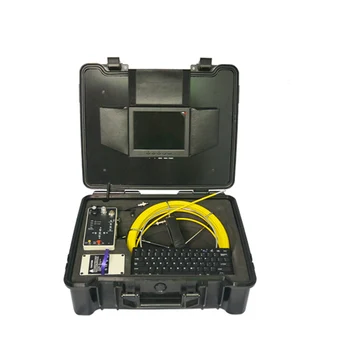 50 Metrski Kabel Plinovod Video Borescope Endoskop Steno Ter Pregledovalna Kamera S DVR Tipkovnico 5,5 mm Glava Kamere 8inch Monitor