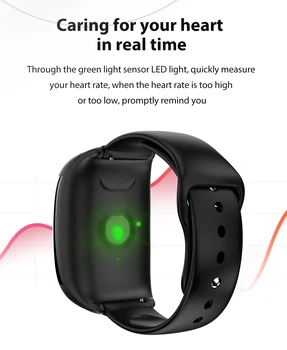 D8 TWS Dvojno Bluetooth Slušalke Smart Zapestnico Watch 2 v 1 Moških Srčnega utripa Smart Manžeta S Srčnega utripa Watch