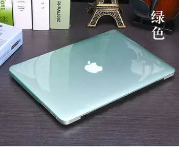 Kristalno Jasno, Težko Pokrivajo Primeru Za Macbook Air Pro Retina 11 12 13 15 16 palčni Prenosnik torba Za MacBook Pro 13 Primeru A2251 A2289