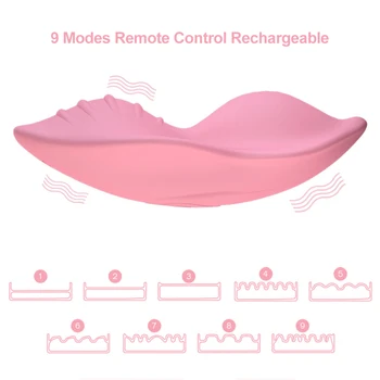 OLO Nosljivi Hlačke Vibrator 9 Načini Daljinskega upravljalnika Klitoris Stimulator Vibrator Ženski Masturbator Sex Igrače Za Ženske