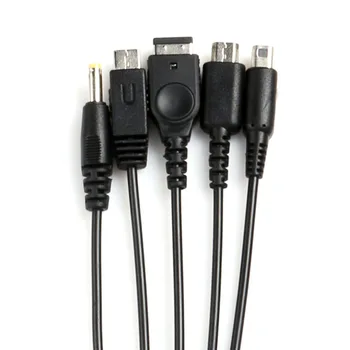 SOONHUA Black 1,2 m 5 V 1 Polnilnik USB Kabel za Polnjenje Kabel, Podpora za Windows 7, 8 XP 98SE Za Nov Nintendo 3DS 2DS GBA SP Sony PSP