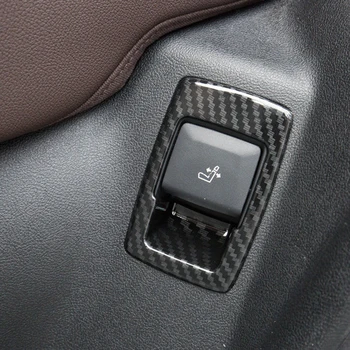 Za BMW X3 G01 X4 G02 2018 2019 ABS Mat/Ogljikovih Vlaken Avto zadnjem Sedežu prilagoditev Preklopite Pokrov Trim Avto Styling pribor 1pcs
