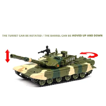 Vrsta ZTZ-99 Glavni Bojni 1/32 Simulacije Vojaški Tank Zlitine Model Potegnite Nazaj, Zvoka In Svetlobe, Igrače za Otroke Darilo Otroci