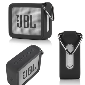 Nov Prenosni Silikona Primeru Zaščitna Potovalna torbica Mehka silikagel Torbica za Shranjevanje Avdio Primeru za JBLGO2 GO2 Bluetooth Zvočniki