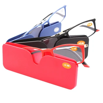 2020 Ultralahkih Celotno sliko Moškega Obravnavi Očala Moških Prenosni Ultra-tanek Presbyopia Očala lahko Pritrdite na Telefon Primeru