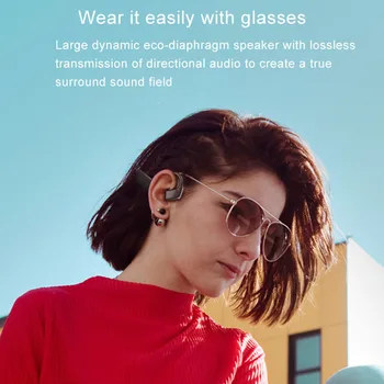 Nove Slušalke Brezžične Bluetooth Slušalke Kostne Prevodnosti Bluetooth 5.0 Brezžične Slušalke Nepremočljiva Šport K08 Slušalke