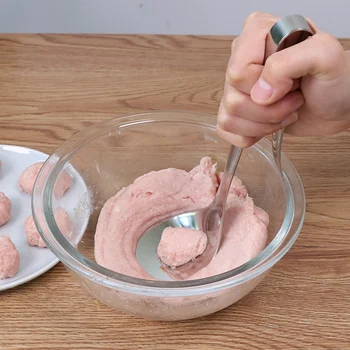 Vanzlife iz Nerjavečega jekla pritisnete meatball maker granule orodje za ustvarjalno domače pusto mesne kuhinjski pripomočki