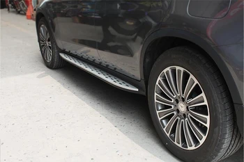 Za Mercedes Benz GLC X253 2016 2017 2018 Teče Plošče Strani Korak Bar Pedala Visoke Kakovosti Nerf Palice Auto Dodatki