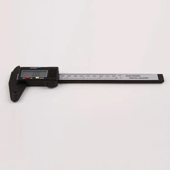 150 mm 6 palčni LCD-Digitalni Elektronski Ogljikovih Vlaken Vernier Kaliper Merilnik Mikrometer za Merjenje Orodje Nov Prihod