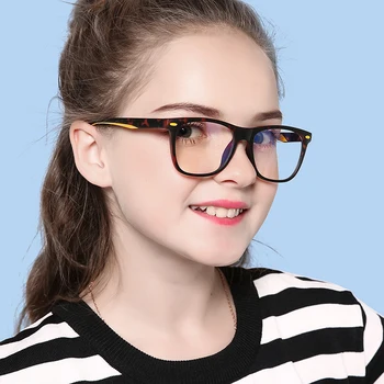 Otroci Anti Modra Svetloba Očal Okvir TR90 Očala Prožno, Mehko Očala Silikonski Otrok Optični Sepectacles Računalnik Očala