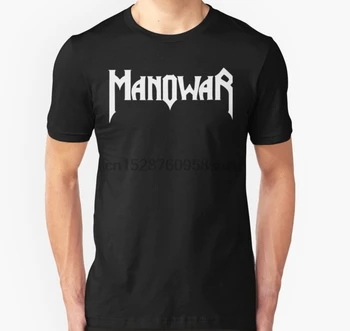 Moške majice Kratek rokav MANOWAR Unisex Majica Eno vratu Ženske t-shirt