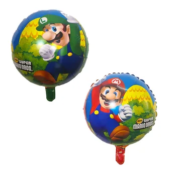 50pcs/veliko Super Mario Baloni Klasične Igrače Mario Bros Mylar Baloni Rojstni dan Baloni, Dekoracija Baby Tuš Otroci Globos