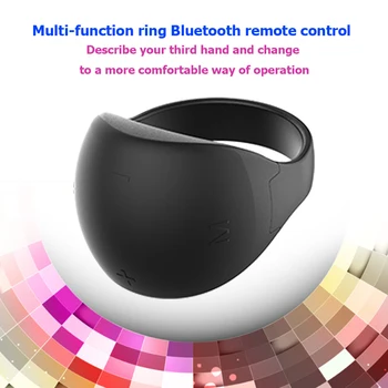 Novo R51 Nosljivi Prst Prstan Bluetooth 5.0 Daljinski upravljalnik Pametni Brezžični Daljinski upravljalnik za iOS Android Mobilni Telefon, TV Okno