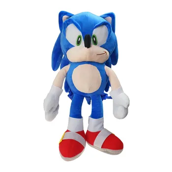 Original Sonic Hedgehog Plišastih Nahrbtniki Anime Risanke 40 cm PP Bombaža, Polnjena Srčkan Vrečko za Otroke Božična Darila
