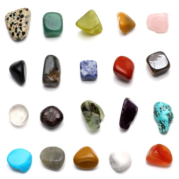 Sunligoo 20x Mini Naravni Kremen Zdravilni Kamen In Minerale, ki se Prikaže Polje Zbirka Ornament Padle Kamni Dekor 0.4-0.9 Cm