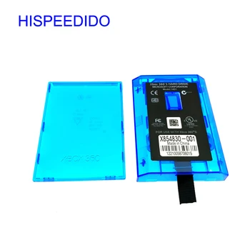 HISPEEDIDO Jasno Modro Notranji Trdi Disk, Disk, Ohišje Ohišje Lupino HDD Polje za Xbox 360 Slim Konzole