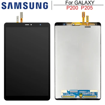 Za Samsung Tab A 8.0 2019 SM-P200 SM-P205 P200 P205 LCD Monitor, Zaslon na Dotik, Računalnike Plošči Stekla, Montaža