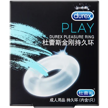 Durex Play Užitek Obroč Moški Penis Petelin Obroč Sex Igrače Erotična Varne Izdelke za Moške