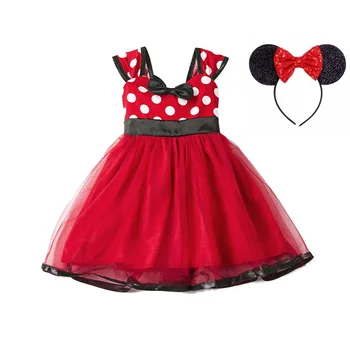 Baby Dekleta Minnie Mickey Obleko Otroci Mini Miške Kostum Malčka Otrok Stranka Rojstni Dan Balet Obleke Princess Obleke Poletje