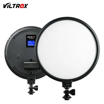 Viltrox VL-500T 25 W LED Video Studio Lahka Svetilka Slim Bi-Color Zatemniti komplet za fotoaparat fotografiranje YouTube Video kažejo Živo