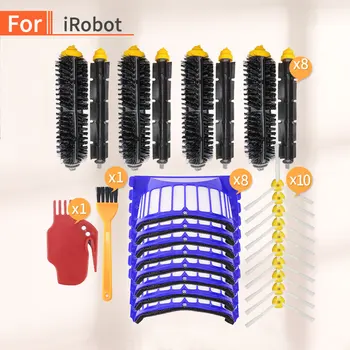 Sesalnik krtačo filter deli komplet orodij za iRobot Roomba serije 600 610 620 640 630 650 660 670 690 680 dele robota