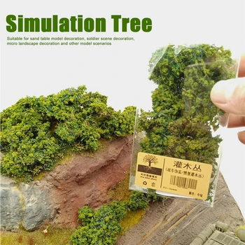 Prikrivanje Čisti Pesek Tabela Pokrajina Pokrajina Situacijsko Za Arhitekturni Model za Simulacijo Drevo Miniaturni DIY Kar Wargaming