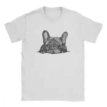 Francoski Buldog Kuža Pes Ljubimec T-Majice Moške Hipster Cotton Tee Shirt Harajuku Camiseta T Srajce Odraslih Majica Evropi 4X 5X
