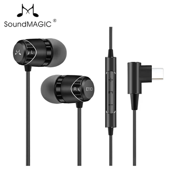 SoundMAGIC E11D Tip C V Ušesa Slušalke, USB C Slušalke z Daljinskim/Mic in z DAC Hi-fi Slušalke