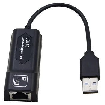 Razhroščevalne simbole Črno Za AMAZON LAN Ethernet Adapter Ogenj GEN 2 Pretakanje zmanjšanje Žice internet Medpomnjenje Zmanjšanje USB, Lan