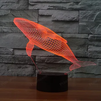 3D Noč Lahka Kit Živali namizne Svetilke USB LED Elektronski Doma Dekoracijo spalna luči z Dotikom stikala