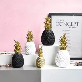 Nordijska sodobne ananas sadje dnevna soba vina kabineta, okno namizno dekoracijo doma mizo dekoracijo obrti prodaja