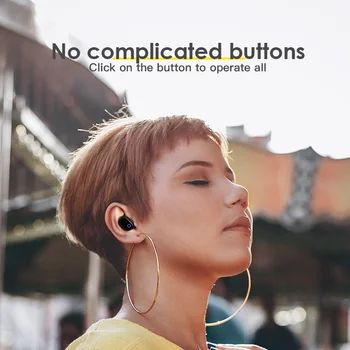 KUULAA Bluetooth 5.0 Slušalke Šport Res Brezžične Slušalke TWS Čepkov Prostoročno, Slušalke Za iPhone Xiaomi Telefon Samsung igre na Srečo
