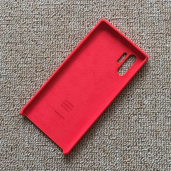 Samsung Note10 Plus Svilnato Mehko Tekoče Silikona Kritje Ofiice Izvirni Slog Primeru Za Galaxy N10+ Note10 + Z Box