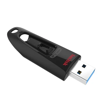 SanDisk ULTRA CZ48 USB ključek USB 3.0 256G 128G 64 G 32 G 16 G mini Pero Pogoni USB3.0 PenDrives Podporo Uradni Preverjanje