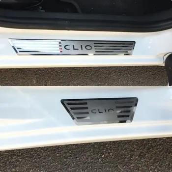 Renault CLIO clio 4-2018 2019 Ultra-tanek Vrat Polico Izvažajo Ploščo Zaščitnik Okraskov Dobrodošli Pedal Nalepke Avto Dodatki
