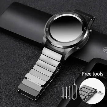 18/20/22 mm keramični watch trak Za Huawei watch GT/watch 2 pro /Samsung Prestavi S3 za Lenovo watch 9 /Galaxy Watch 3 Active2 trak