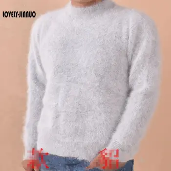 2020 Novo pristno mink kašmir pulover moških čisto kašmir pulover puloverji mink pulover brezplačna dostava za Veleprodajno ceno JN289